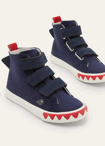 Цветные демисезонные кроссовки детские высокие shark (размер 33) Boden