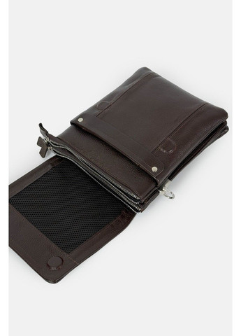 Мужская кожаная сумка 653-9 коричневая Desisan (319155625)