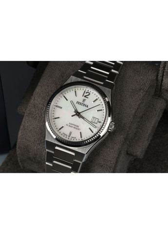 Жіночий наручний годинник 4649381 Сріблястий (F20035/1) Festina (366423982)