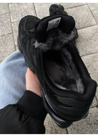 Черные зимние кроссовки мужские new balance 9060 black нью беланс 9060 No Brand