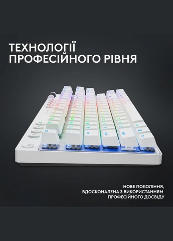 Клавиатура G PRO X TKL Lightspeed Tactile USB UA White (920012148) Logitech (296756729)