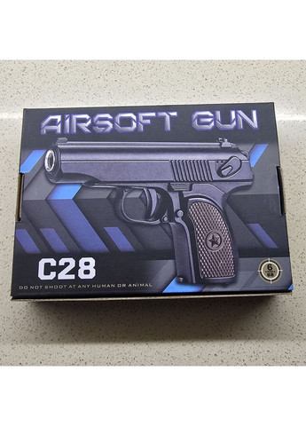 Страйкбольний металевий пістолет Макарова ПМ С28 кульки 6 мм Galaxy (367592479)