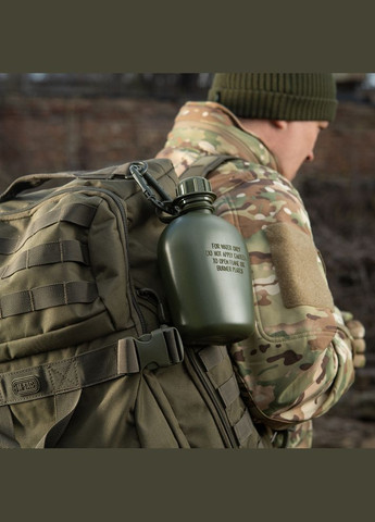 Фляга пластиковая 1л. хаки M-TAC (315146989)