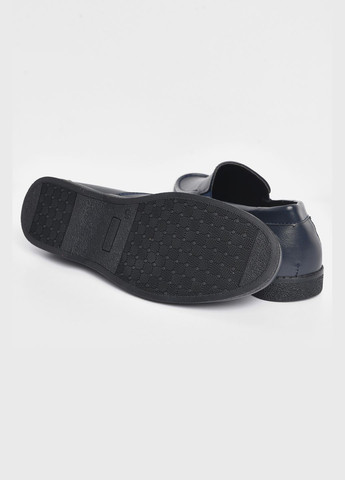 Туфлі чоловічі темно-синього кольору Let's Shop (280938021)