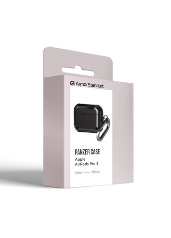 Чехол Panzer для Apple Airpods Pro 3 Black (ARM88286) ArmorStandart (370656776)