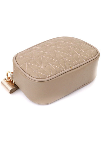 Жіноча сумка на кожен день з натуральної шкіри 22901 Бежевий Vintage (356452093)