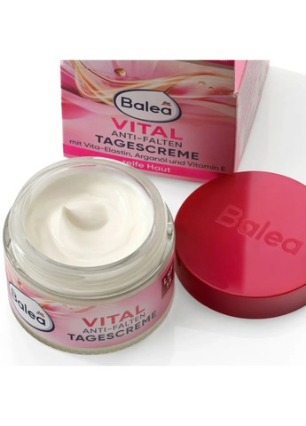 Balea Денний антивіковий крем проти зморшок Gesichtscreme Vital Anti-Falten для зрілої шкіри, SPF 15, 50 мл — Крем, Німеччина (363053129)