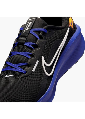 Черные кроссовки мужские downshifter 13 black/blue Nike