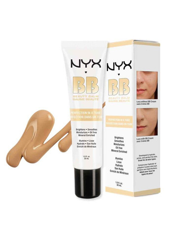 Тональна основа BB Cream (30 мл) GOLDEN (BBCR03) NYX Professional Makeup (280266017)