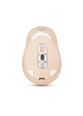 Миша бездротова RM-370W,, 2.4GHz/USB, оптична, 800 - 3200 dpi, 6 кнопок, 300 мАг, радіус дії до 10 м, кабель 1.5 м Real-El (395343329)