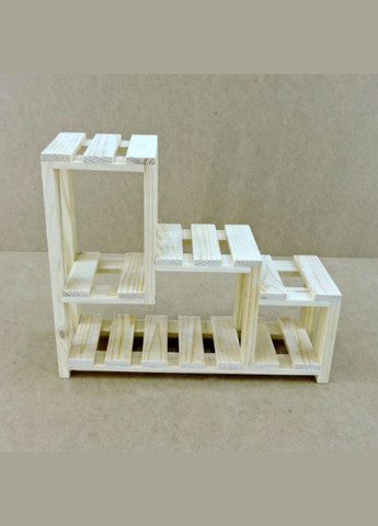 Підставка для квітів з дерева Мозель бланже (ЦВП-002901) No Brand (328225478)