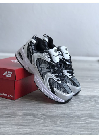 Білі Осінні кросівки чоловічі і жіночі new balance 530 white silver black | нью беланс 530 білі No Brand