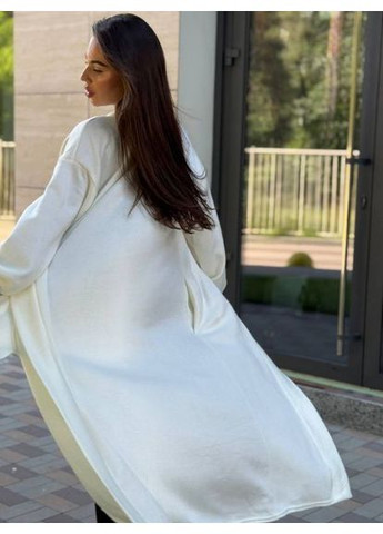 Белый демисезонный кардиган No Brand