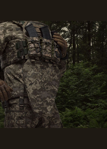 Противоосколочный фартук 2-го класса защиты (с баллистическим пакетом). Размер. Пиксель (мм-14) Ukrarmor (333721774)