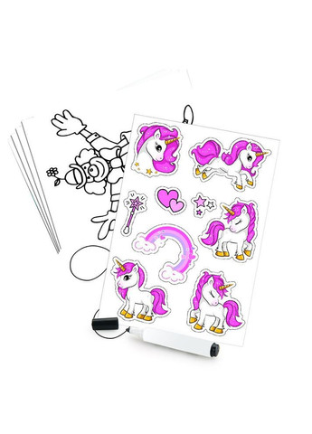 Дитячий мольберт для малювання "Єдиноріг" Orion (379057287)