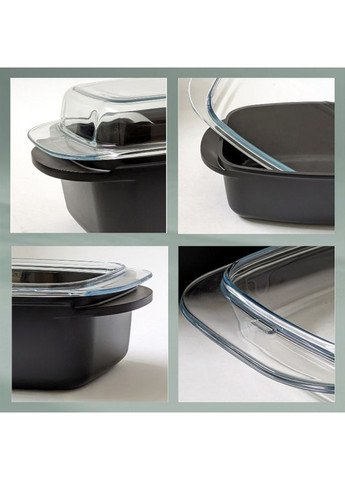 Гусятница с крышкой Atura, 40х22,5х16 см, 4,5 л (15172) Kela (370641685)