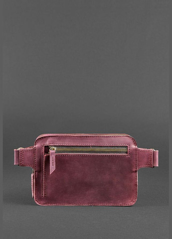 Шкіряна Dropbag Mini Crazy Horse бордова (A-026170) BlankNote поясна сумка (327874233)