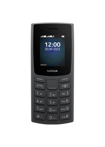 Телефон кнопковий 110 DS 2023 charcoal (TA1567) Nokia (293345358)