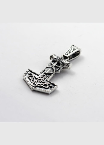 Кулон молот Тора 6325 Maxi Silver (337133519)