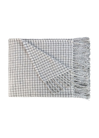 Плед вовняний П VELIA білий-дим 140x200 см Love You 4701 (329405294)