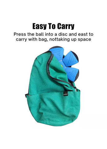 Фріз М'яч трансформер 2 в1 Flat Ball Disk M12081 Синій Fun Game (327797422)