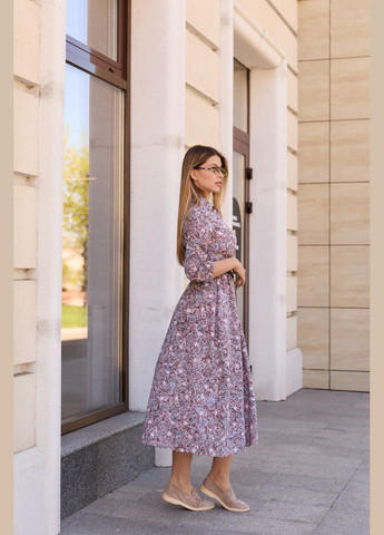 Сиреневое платье MN