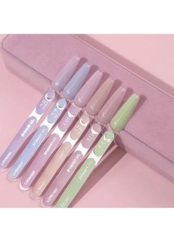 Гель для нарощування Shimmer Gel №8 15 мл Luna (390265343)