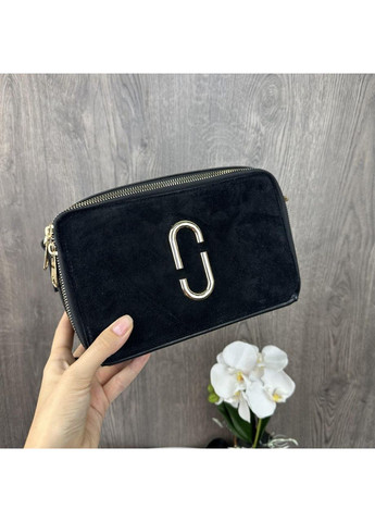 Женская сумочка клатч черная замша экокожа Jacobs (363135580)