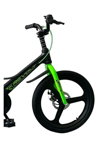 Велосипед «REVOLT» колір чорно-салатовий ЦБ-00246141 Corso (282924666)
