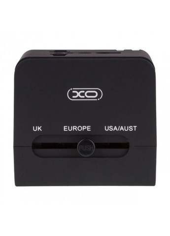 Сетевой адаптер (переходник) WL01 UK, EU, US black XO (322706418)