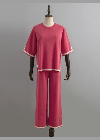 Женский летний брючный костюм KB-22 Красный Number Nine (271683119)