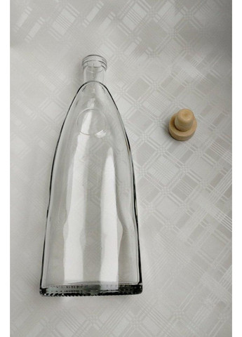 Пляшка скляна прозора 500 мл Пелюстка т-корок No Brand (363023404)