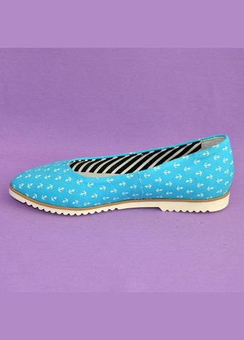 Maestro Женские текстильные туфли-балетки с заостренным носком. 37 размер бирюзовый з текстиль, — демисезон (303931844)