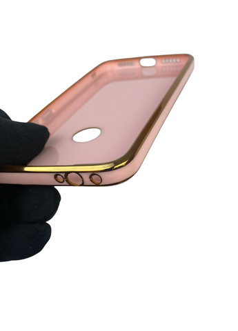 Чехол для Redmi Note 7 с кольцом-подставкой с золотой окантовкой на редми нот 7 пудровый gs1 Xiaomi (366233441)