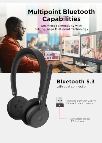 Гарнітура Wireless VoIP Headset (Teams) Lenovo (322817305)