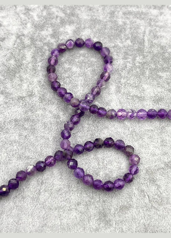 Заготовки аметист 5 мм 40 см грань No Brand (311678232)