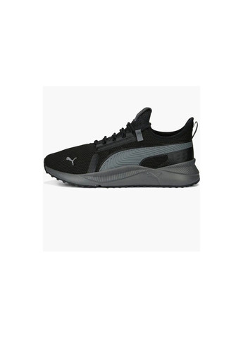 Черные кроссовки мужские pacer future street knit lace up sneakers black 391132-02 Puma