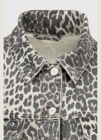 Бежева демісезонна куртка однотонна жіноча 4407-k (2000990618016d) shop (2000990618016) Zeo Basic Джинсові