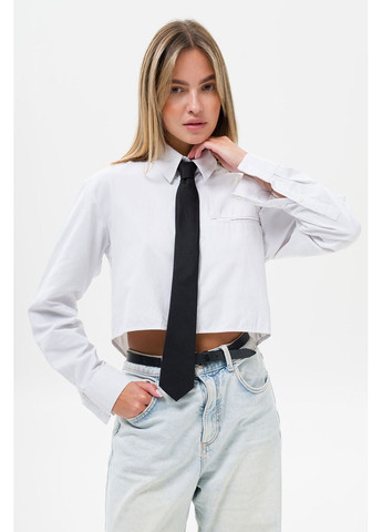 Жіноча Вузька Класична Краватка Castle Black Without (366740768)