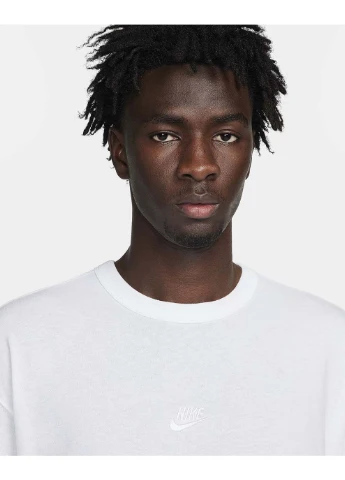 Біла чоловіча футболка m nsw prem essntl sust tee білий Nike