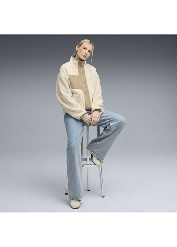 Біла демісезонна куртка reversible hybrid sherpa jacket women Puma