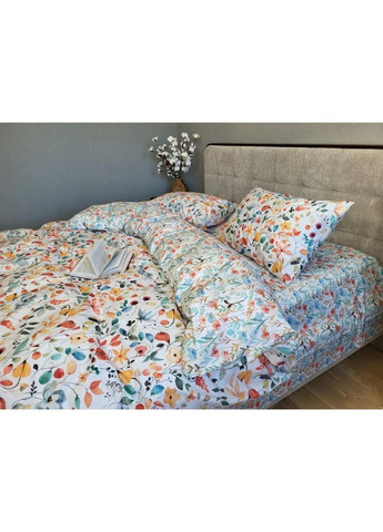 Постельное белье с резинкой Пейзаж, ранфорс Полуторный размер, наволочки 50/70 No Brand (364220805)