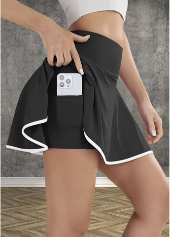 Спортивная юбка-шорты, юбка для зала, тенниса и бега No Brand (358686618)