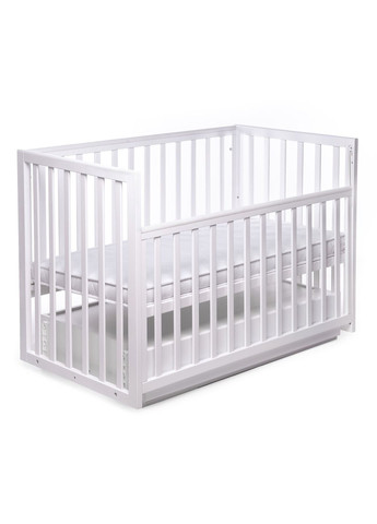 Кроватка деревянная Волшебная, с ящиком. White (149770) Наталка (340908375)