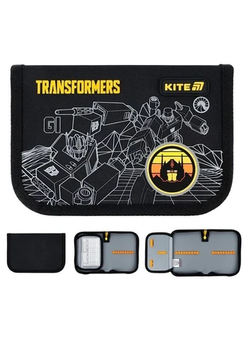 Пенал без наполнения Transformers Generations 621 TF, 1 отделение, 1 отворот (TF25-621) Kite (328262017)