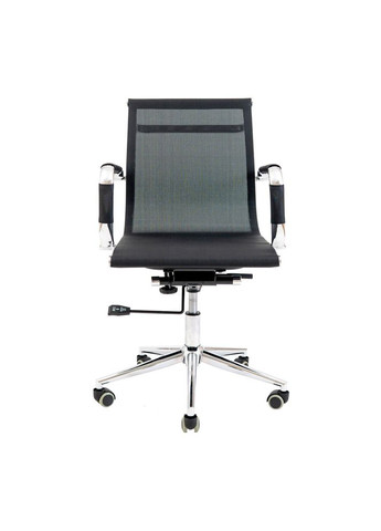 Крісло Кельн ЛБ Хром DT (Deep Tilt) Сітка чорна Richman (373315452)