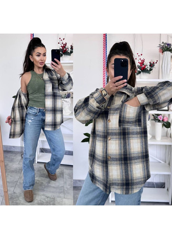 Сорочка у клітинку Fashion (353303173)