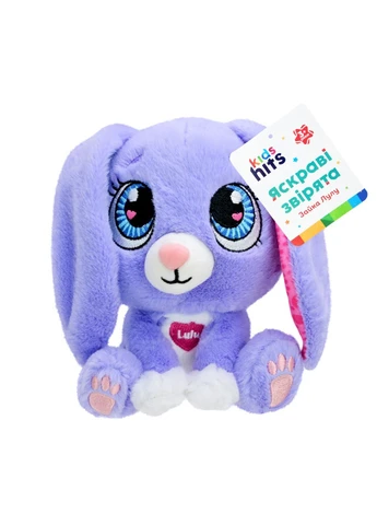 Плюшева м'яка іграшка Заяць Lulu 15 см від KidsHits Brightmals - No Brand KH62/001 (374656295)