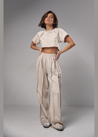 Жіночий трикотажний костюм у стилі grunge Liton (296909081)