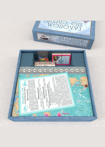 Настольная игра "Галопом по миру" 1069 на укр. языке Artos Games (336332972)